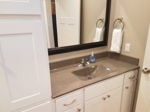 bathroom in cabin 2